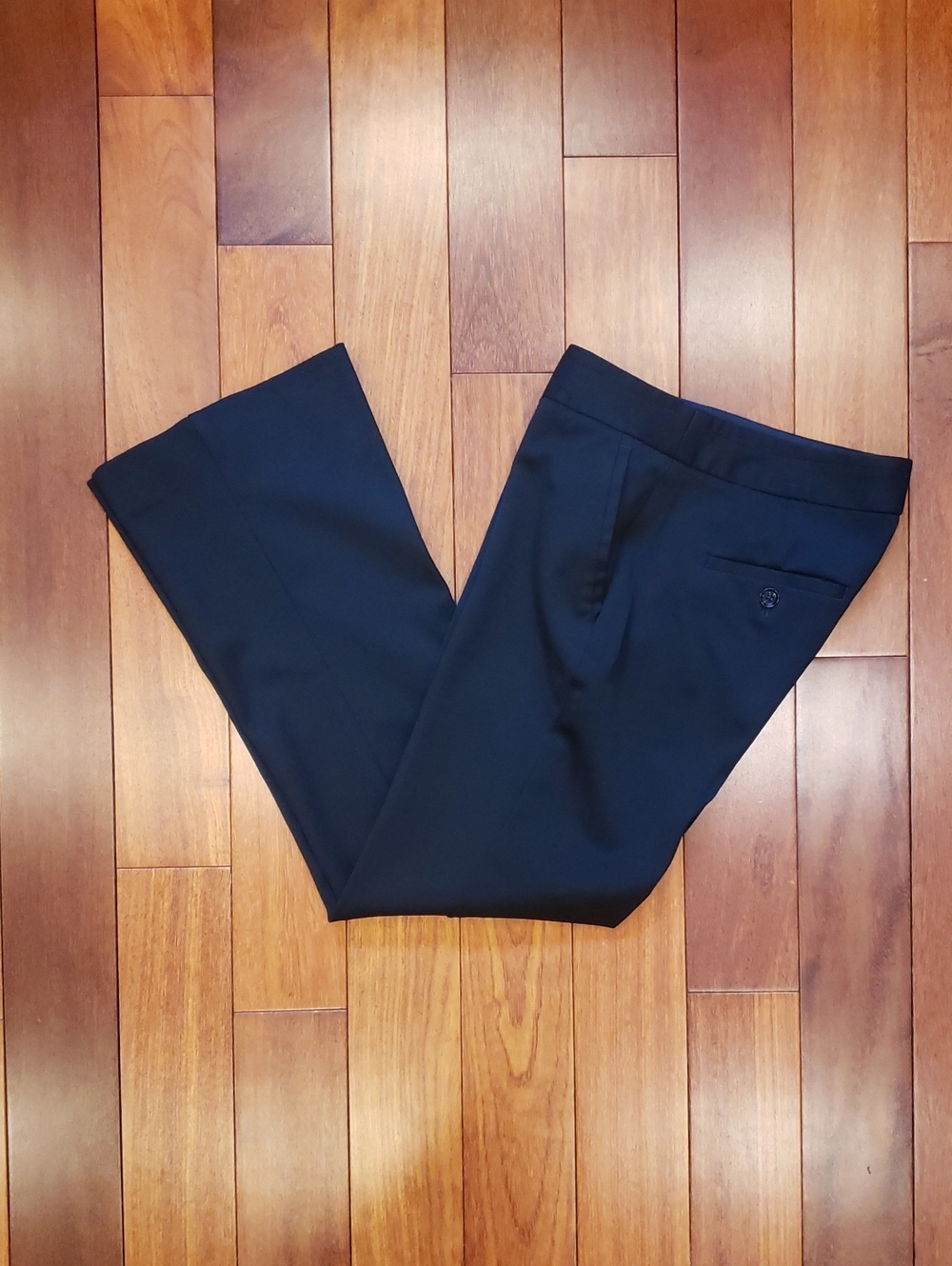 Express Columnist Women's 0S 0 Short Black Trouser Slacks